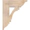Ekena Millwork Merced Traditional Smooth Bracket, Douglas Fir, 5 1/2"W x 20"D x 24"H BKT06X20X24MRC01SDF - alternate 3